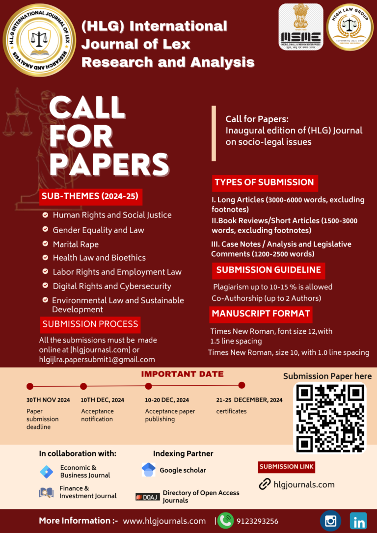 Submit Research Paper Online